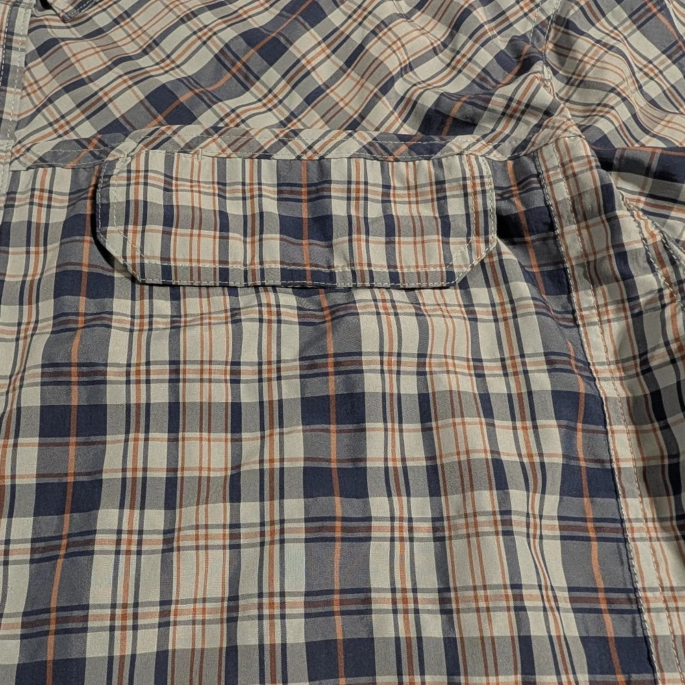 Duluth Trading Co Long Sleeve Button Down Shirt Size 2XL